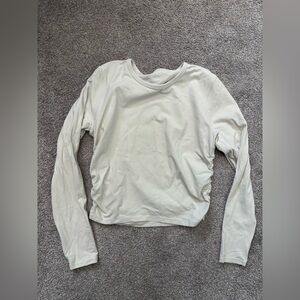 Lululemon Women's ribbed softstreme hold tight long sleeve